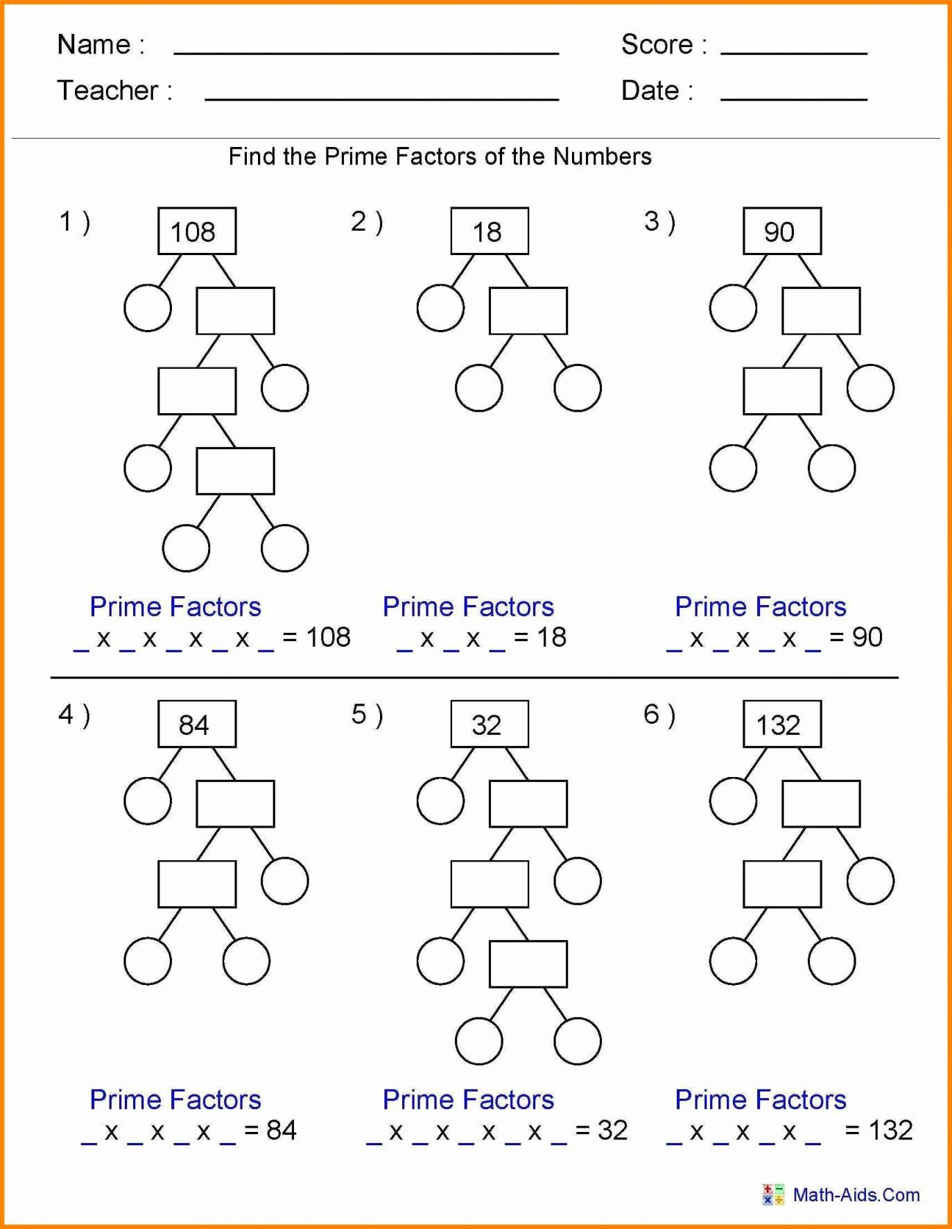 Factoring Greatest Common Factor Worksheet Lovely Factoring Greatest 