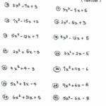 Factoring Polynomials Worksheet Grade 8 Walter Bunce s Multiplication