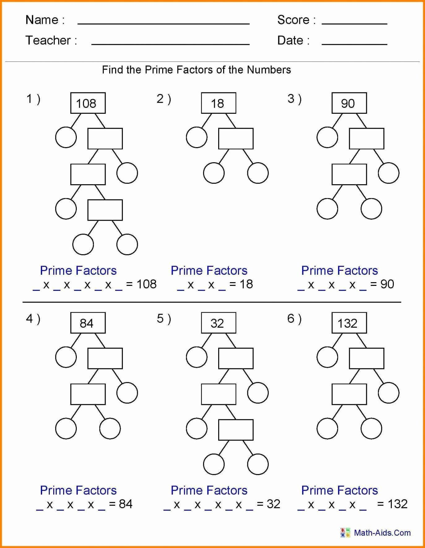 Factoring Practice Worksheet With Answers Worksheets