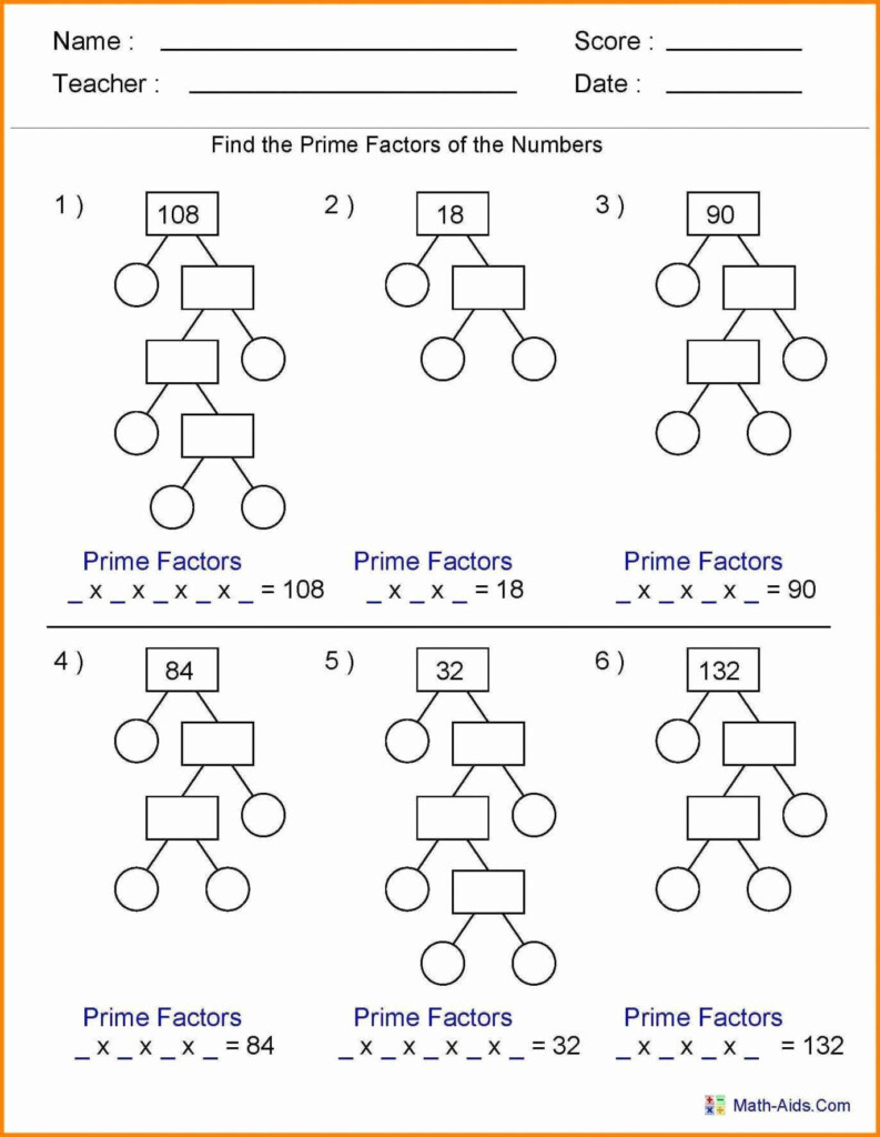 Factoring Practice Worksheet With Answers Worksheets