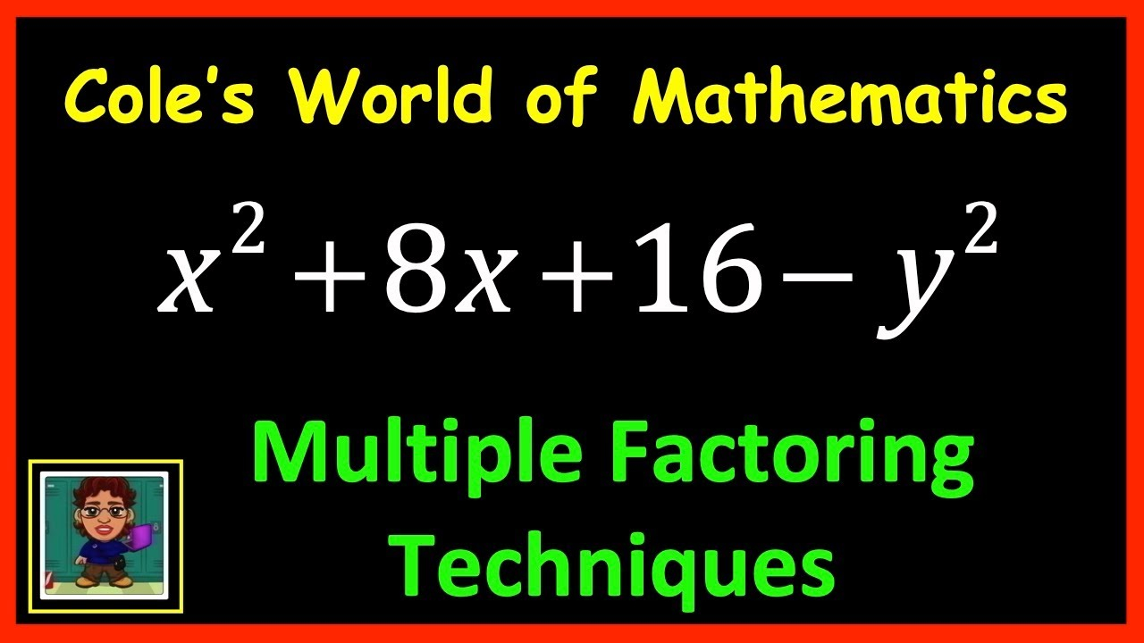 Factoring Putting It All Together YouTube