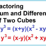 Factoring Sum And Difference Of Two Cubes YouTube