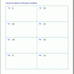 Practice With Prime Numbers Worksheets 99Worksheets