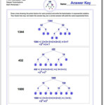 Prime Factorization Worksheet Grade 7 Pdf WERT SHEET