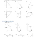 Right Triangle Trigonometry Worksheet Answers