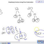 Simplifying Fractions Using Prime Factorization YouTube