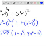 SOLVED Factor And Simplify Each Algebraic Express