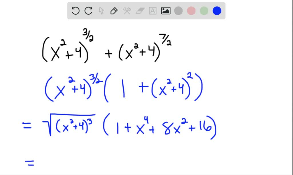 SOLVED Factor And Simplify Each Algebraic Express 