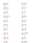 Using The Distributive Property Answers Do Not Include Exponents A