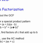 10 8 Complete Factorization Part 1 YouTube