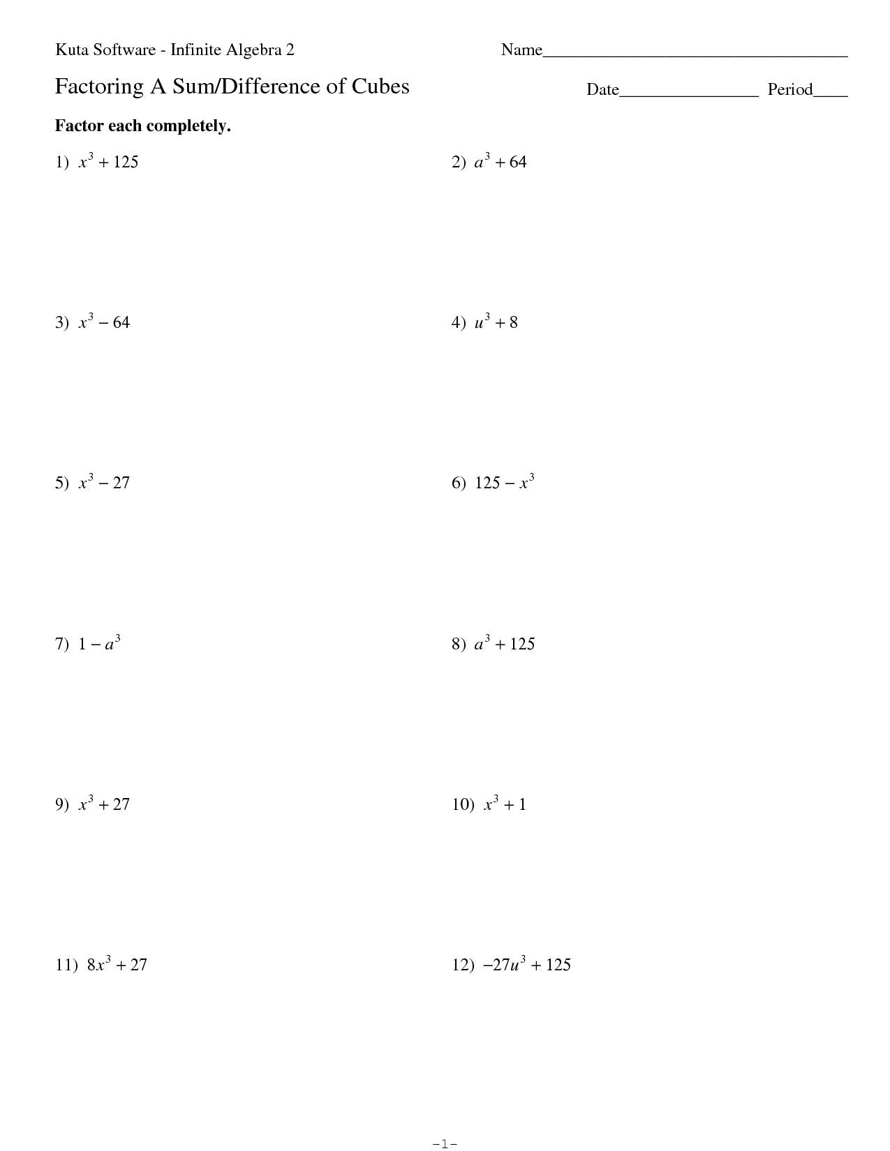 12 Worksheets Multiplying Difference Of Squares Worksheeto