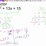 37b Factor Trinomials With A Leading Coefficient Greater Than 1 YouTube