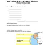 Unit What Factors Affect Climate In Canada Student